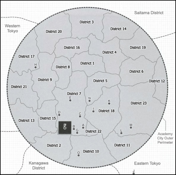 Academy city map