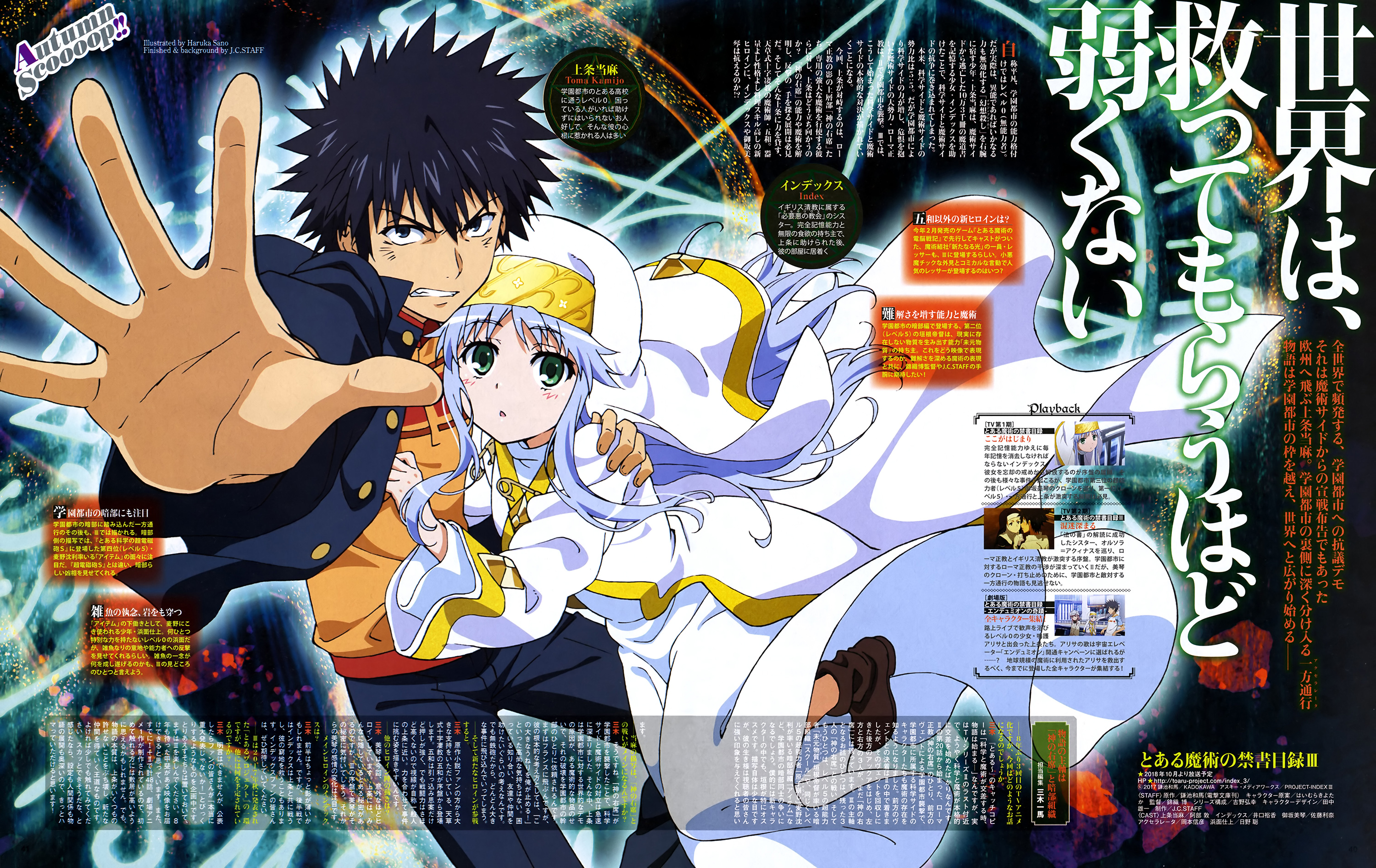 Toaru Project/Animage 40th Anniversary Toaru Majutsu no Index