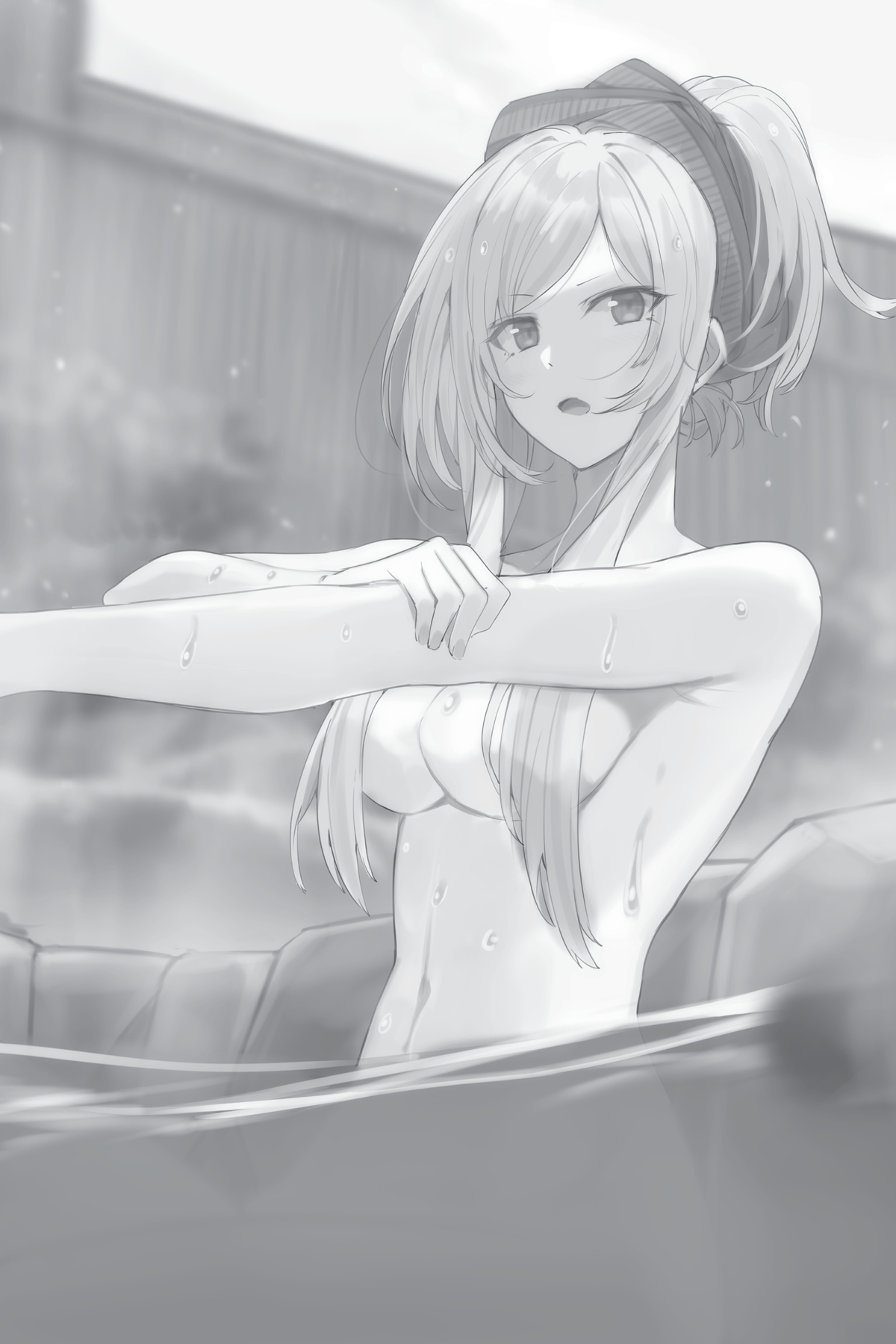 Cid joins Alexia in hot spring #eminenceintheshadow #theeminenceinthe