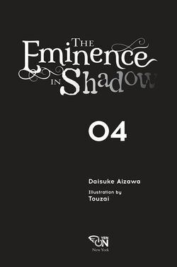 Light Novel - Volume 4, The Eminence in Shadow Wiki