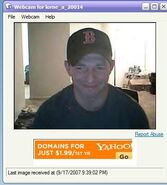 Lorne on the webcam