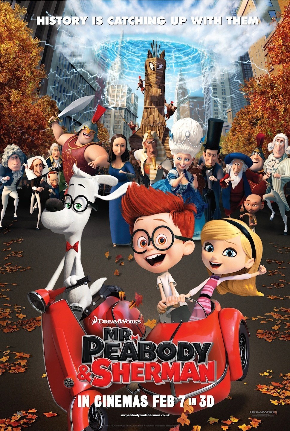 Mr. Peabody & Sherman Official Trailer 1 (2013) - Animated Movie HD 