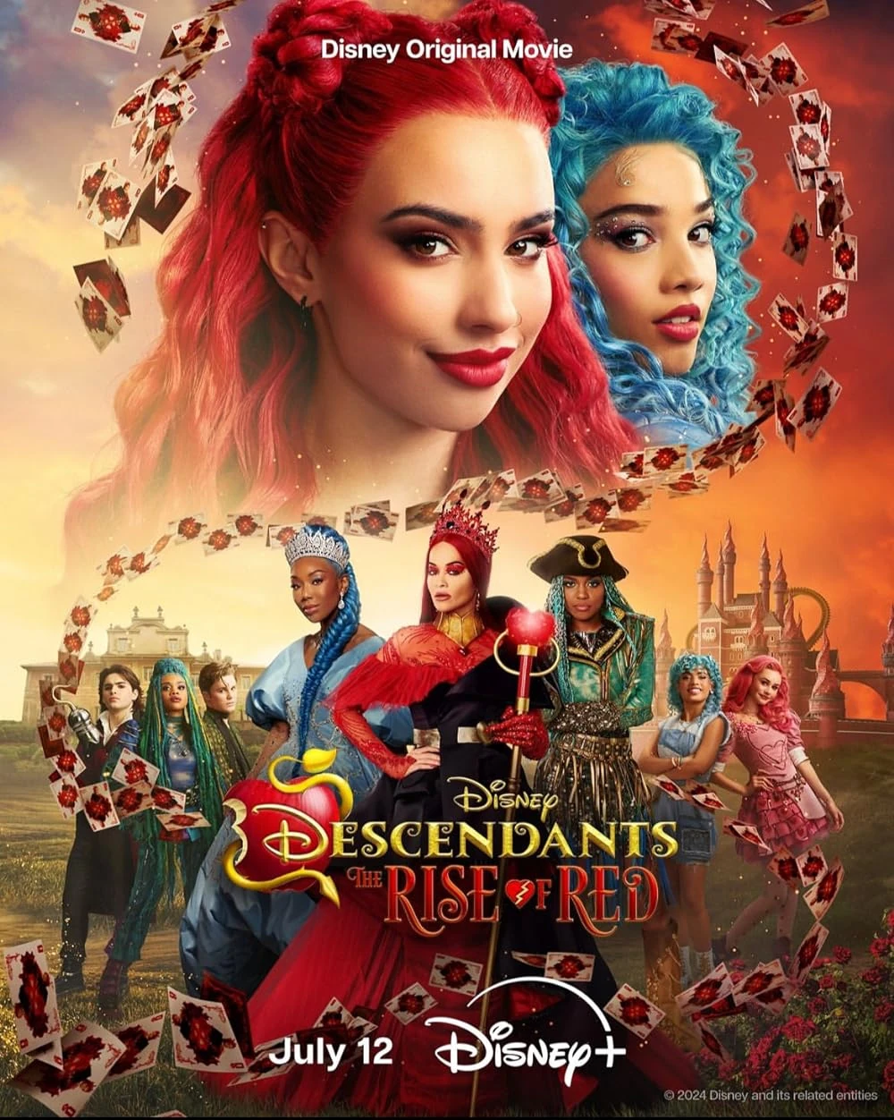 Descendants The Rise of Red (2024) Movie and TV Wiki Fandom
