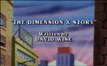 The Dimension X Story-TMNT2k3