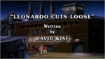 Leonardo Cuts Loose-TMNT87