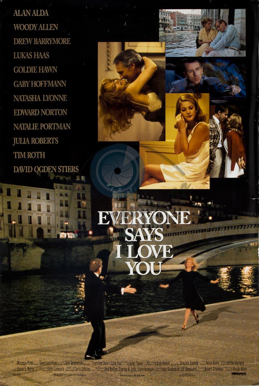 Everyone my love. Everyone says i Love you 1996. "Everyone says i Love you" кадры. "Everyone says i Love you" кадры известные. Everyone says i Love you, 1996 poster.