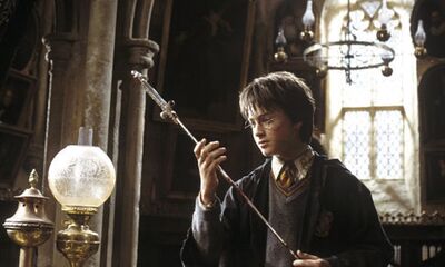 Harry-potter examines-sword-gryffindor 98322348