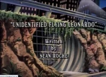 Unidentified Flying Leonardo-TMNT2k3