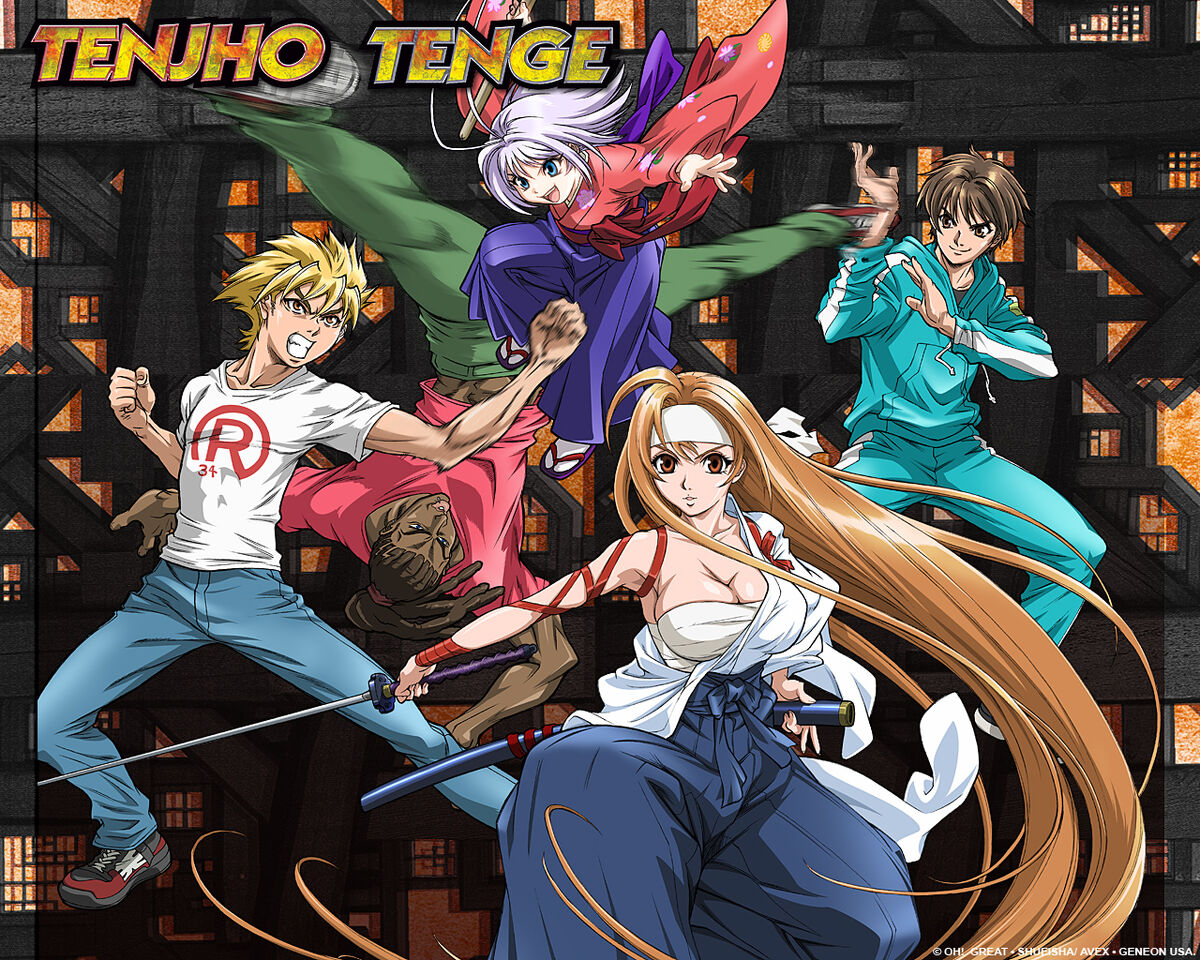 Rohil Reviews 2000s Anime: Tenjou Tenge - All Ages of Geek