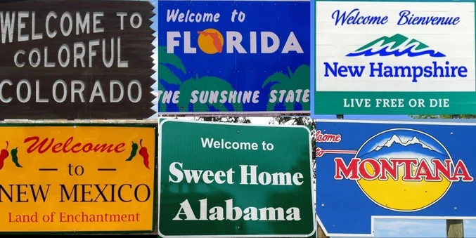 Multiple-state-signs image-logo