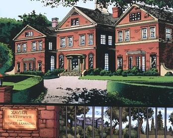 Xmen-comics x-mansion