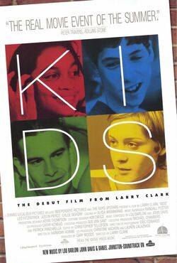 Larry Clark KIDS パンフレット Larry Clark - Kids poster - 1995 - Saint-Martin Bookshop