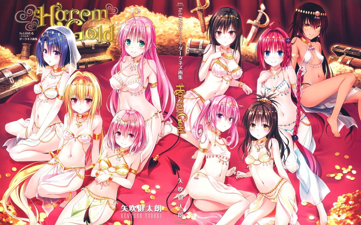 Harem Gold: To Love-Ru Darkness Art Works 37% OFF - Tokyo Otaku