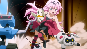 18 - Little Nana Astar Deviluke at the Royal Palace of Deviluke, years before coming to Earth.