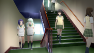 Stairs.