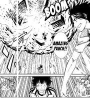 Gunha usa su Amazing Punch