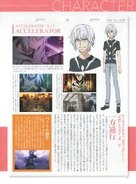 Profile Accelerator cho anime Railgun S trong booklet BD/DVD thứ 5