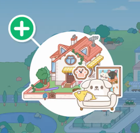 New location, Toca Life World House Update