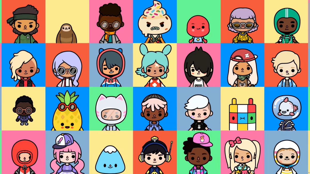 toca boca💕 on X: There's so many characters in toca world life   / X