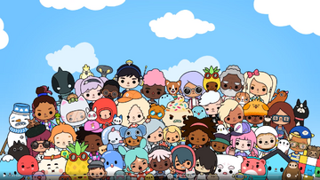 toca boca💕 on X: There's so many characters in toca world life   / X