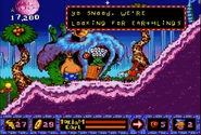 Funkotron-TJ&E-2.jpg (261 KB) Funkotron as seen in ToeJam & Earl in Panic on Funkotron. Here they are meeting Snood