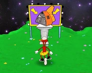 ToeJam finds a Rocketship Piece