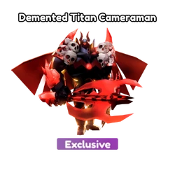 Demented Titan Cameraman | Toilet Tower Defense Wiki | Fandom