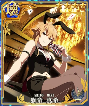 Maki Shidou Bunny Girl Toji No Miko Wiki Fandom