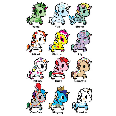 Tokidoki unicorno sale characters