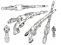 Cosmo gun / Cosmo dragoon Albator - Maetel version - Jeux