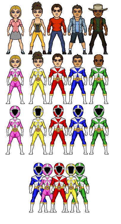 power rangers lightspeed rescue coloring pages