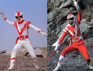 Robot Rambie Giant - The Great UFO War - Takemi Red Tiger - 1977 - Métal - Occasion