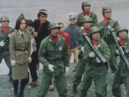 Captain Kenmochi, Chie, Gantetsu, Tetsuji, Saburo, Rumi, Member Muranaka, Member Umino and and some Muffler members