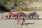 Zenkaigers, Sentai Red and Kamen Riders