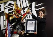 Armor Hero won Guinness World Records