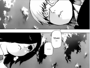 Reencuentro entre Touka y Kaneki.