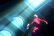 El salón de música representado en el anime.