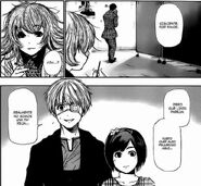 Hinami y Kaneki conocen a Sen Takatsuki.