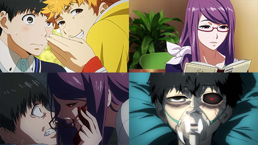 Tokyo Ghoul √A Design dos personagens e Resumo do ep. 1. :: ANGÁ HENSHIN!