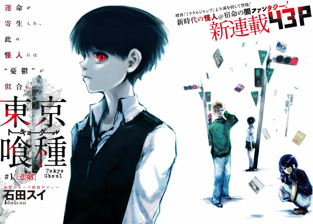 Ficha técnica completa - Tokyo Ghoul (2ª Temporada) - 9 de Janeiro de 2015