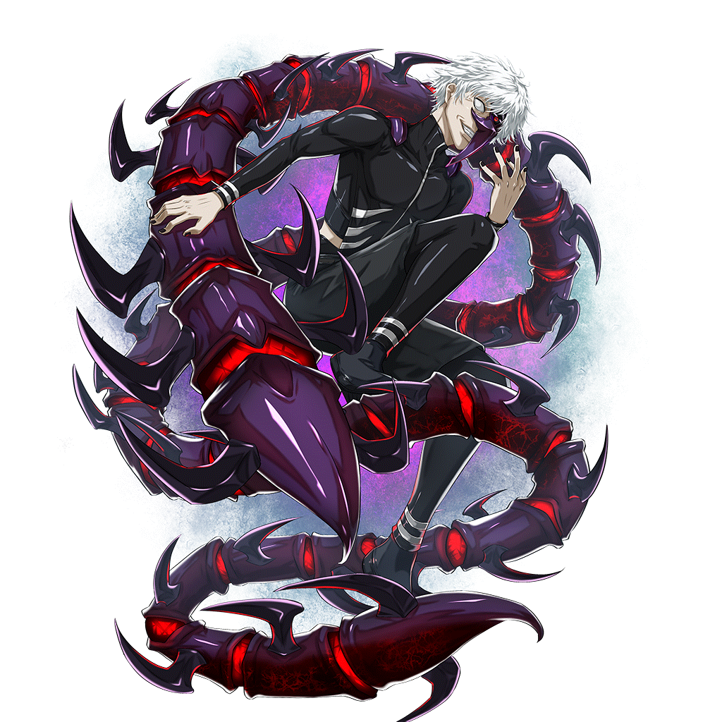 SSR Kaneki Ken "Centipede HalfKakuja" (Dark) TOKYO GHOUL re birth