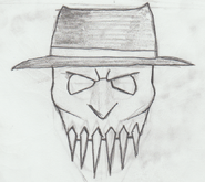 The Hangman Mask Sketch