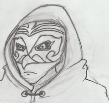 Horus Mask Sketch