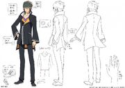 Touji Male Uniform Design