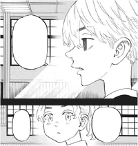 Mikey offers to have matching names (manga)