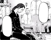 Baji beats Chifuyu (manga)