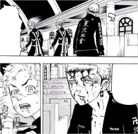 Mitsuya regains consciousness (manga)