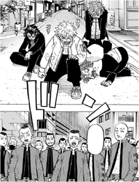 Takemichi and his friends defeated by Tenjiku (manga)