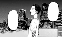 Akkun saying that he did not know that Hina had a little brother.