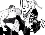 Draken kicks Kiyomasa